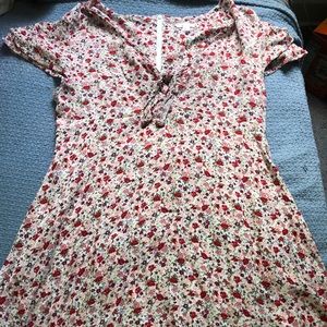 Flower Print Dress